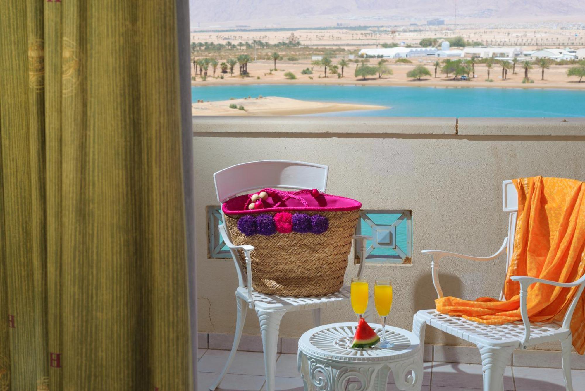 Herods Boutique Eilat A Premium Collection By Fattal Hotels Rom bilde View from a balcony